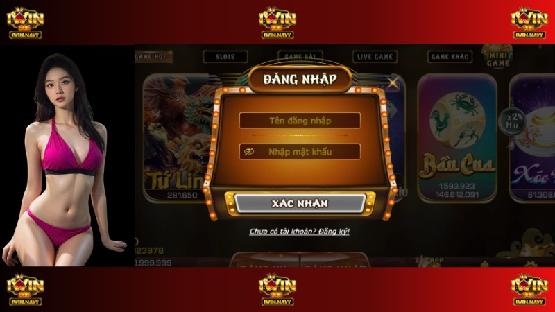 Cách đăng nhập tài khoản iWin